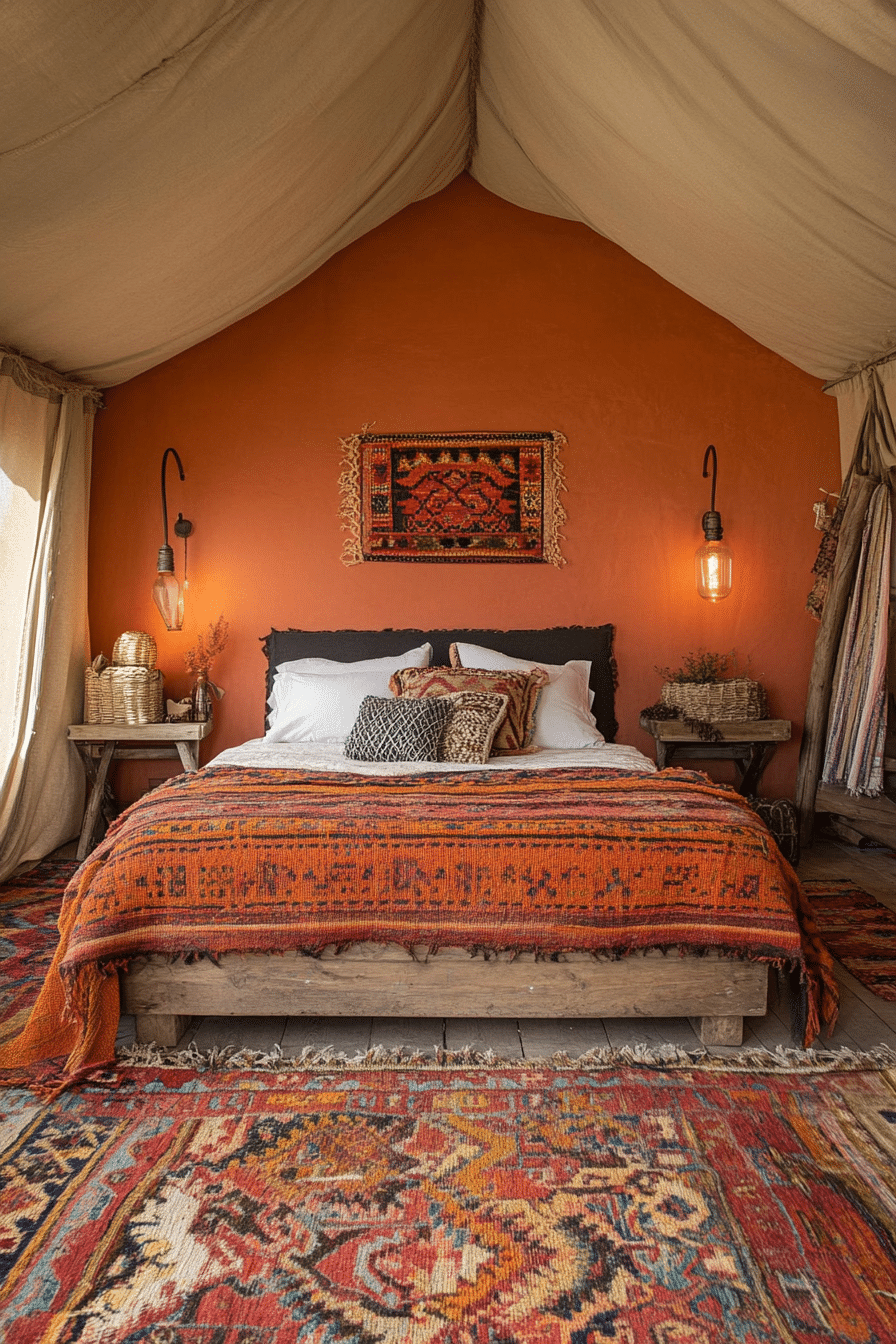 Boho Bedroom Color Palette Ideas