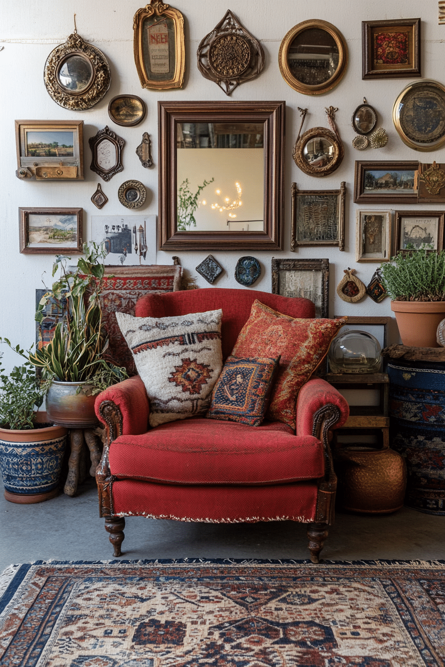 Boho Maximalist Decor