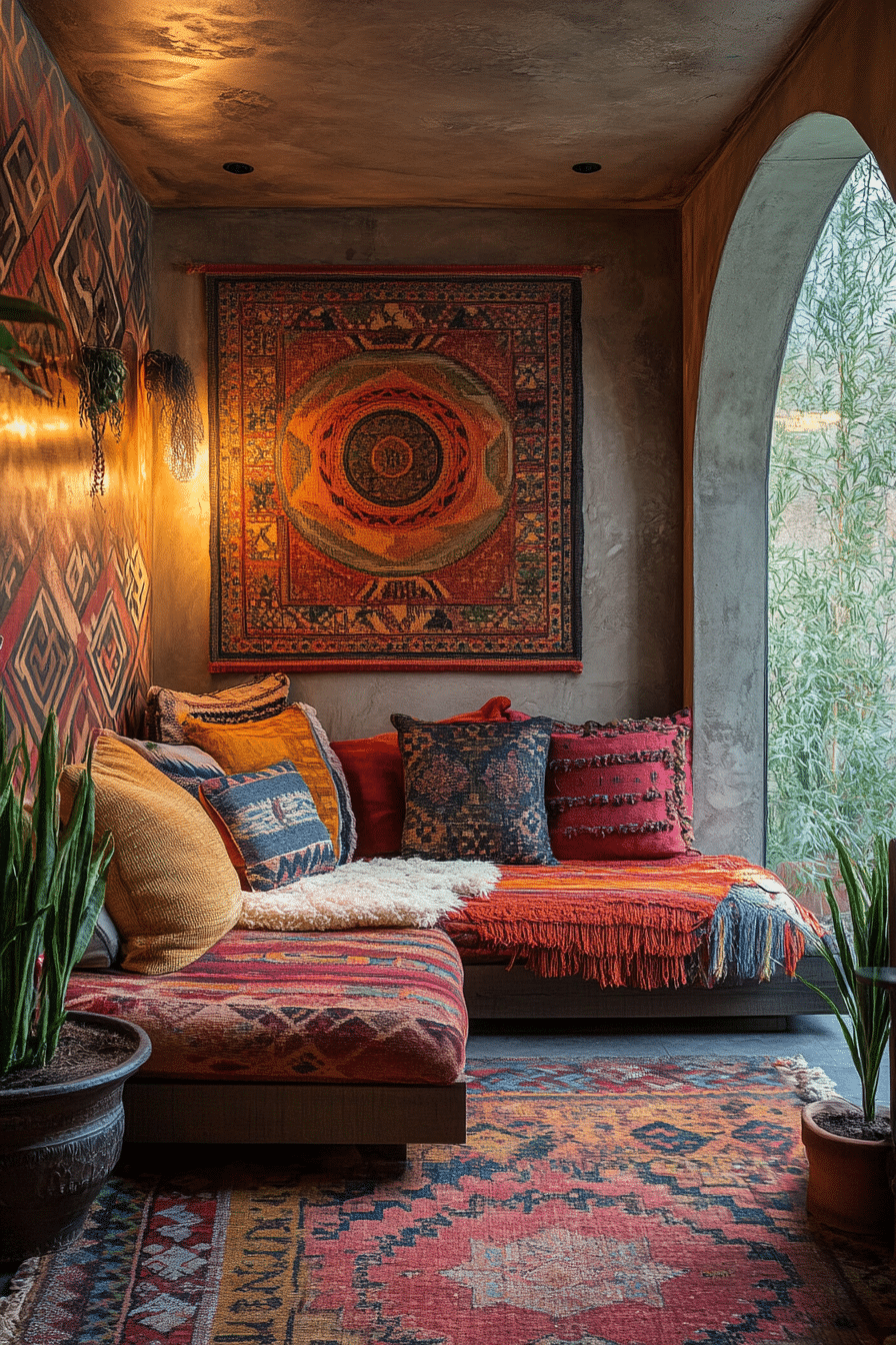 Boho Maximalist Decor