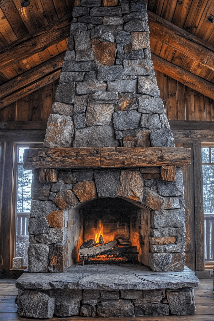 Farmhouse Fireplace