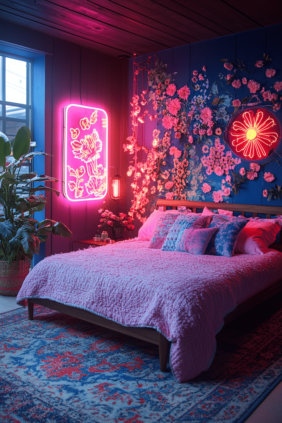 Boho Fairy Lights Bedroom Ideas