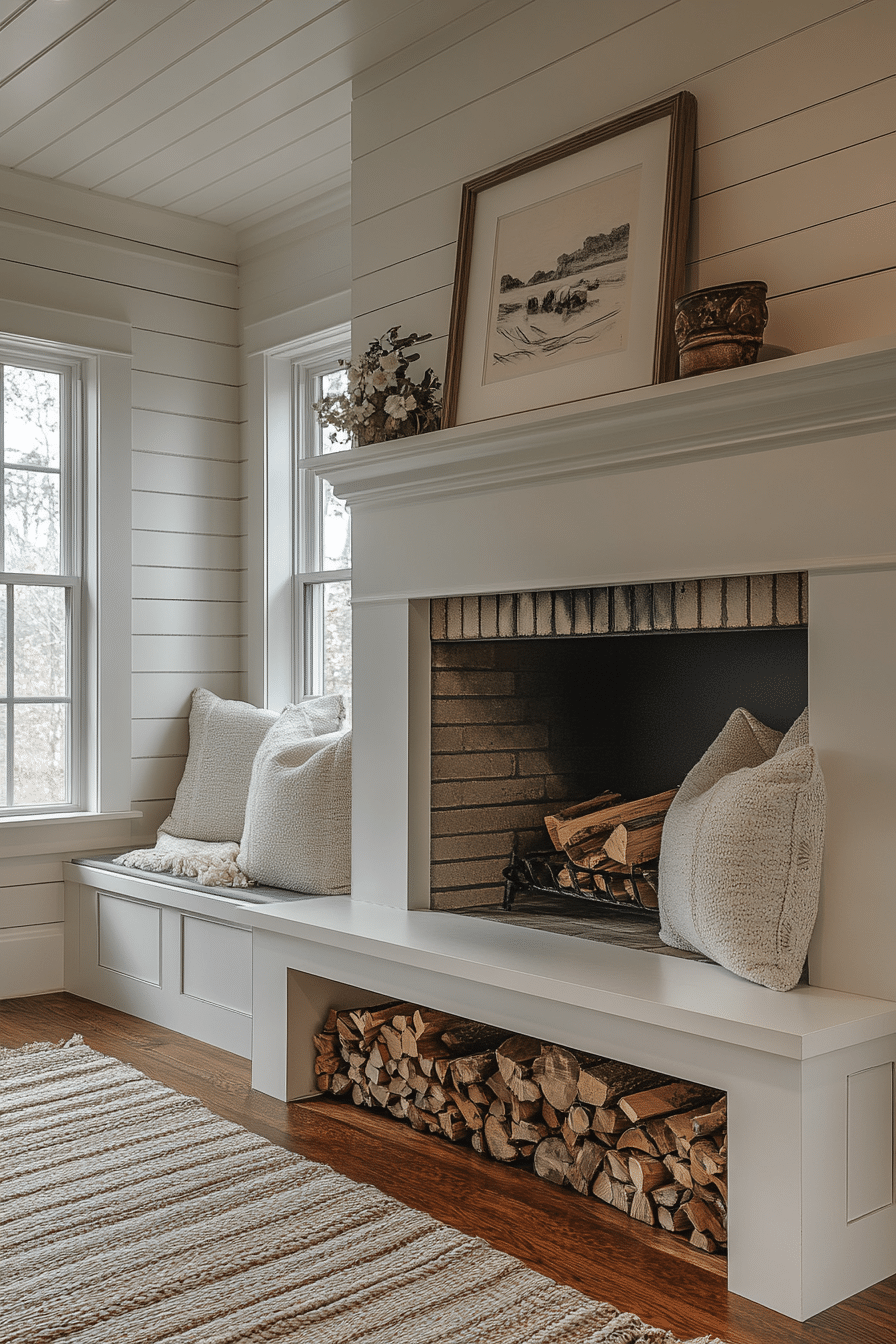 Farmhouse Fireplace