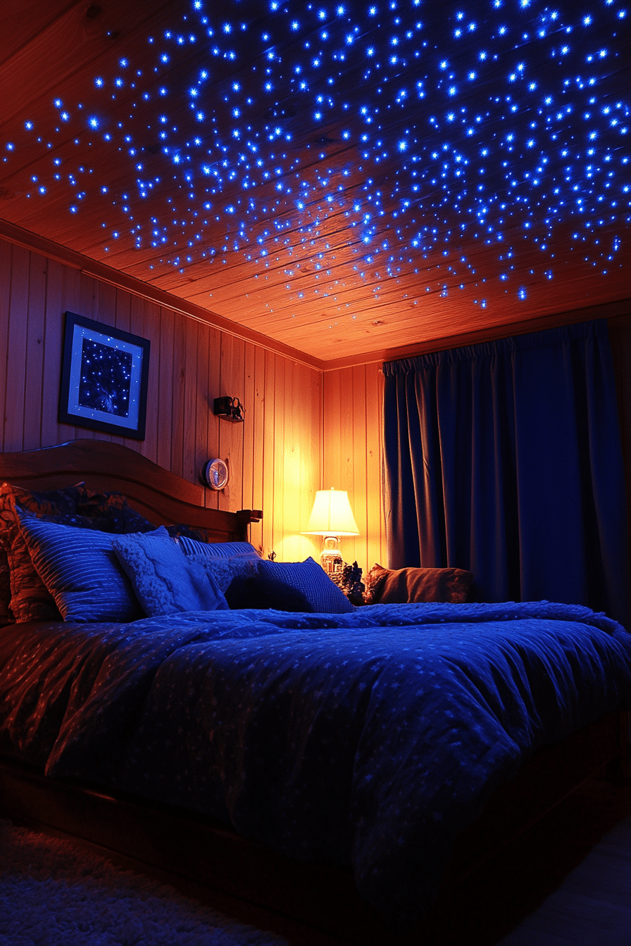 Boho Fairy Lights Bedroom Ideas