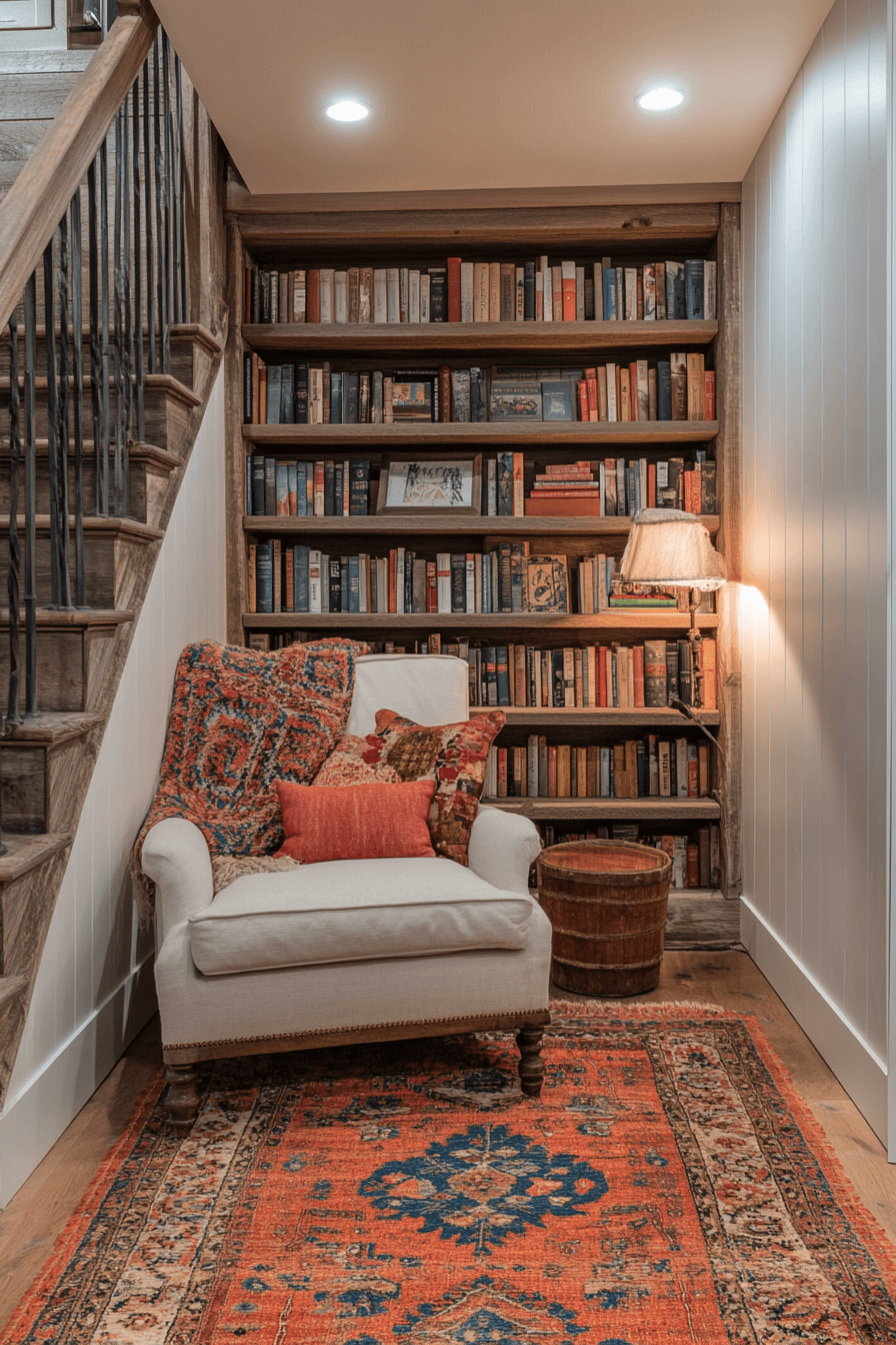 Cozy home library