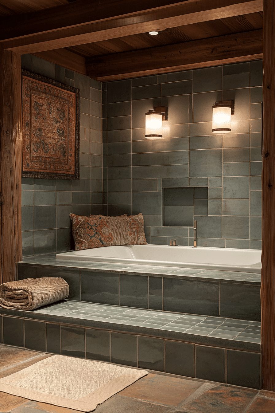 Rustic Wet Room Ideas