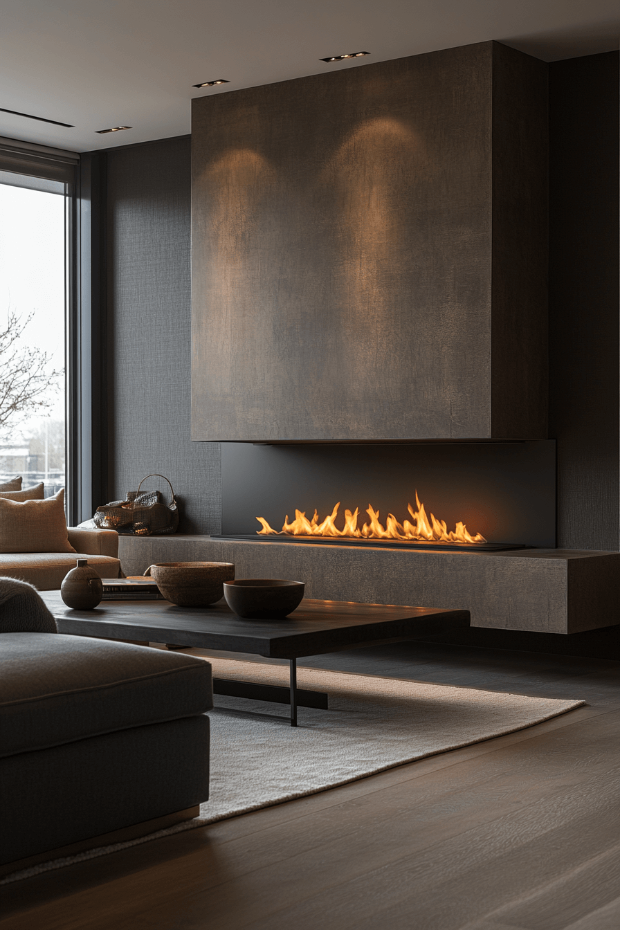 modern fireplace ideas