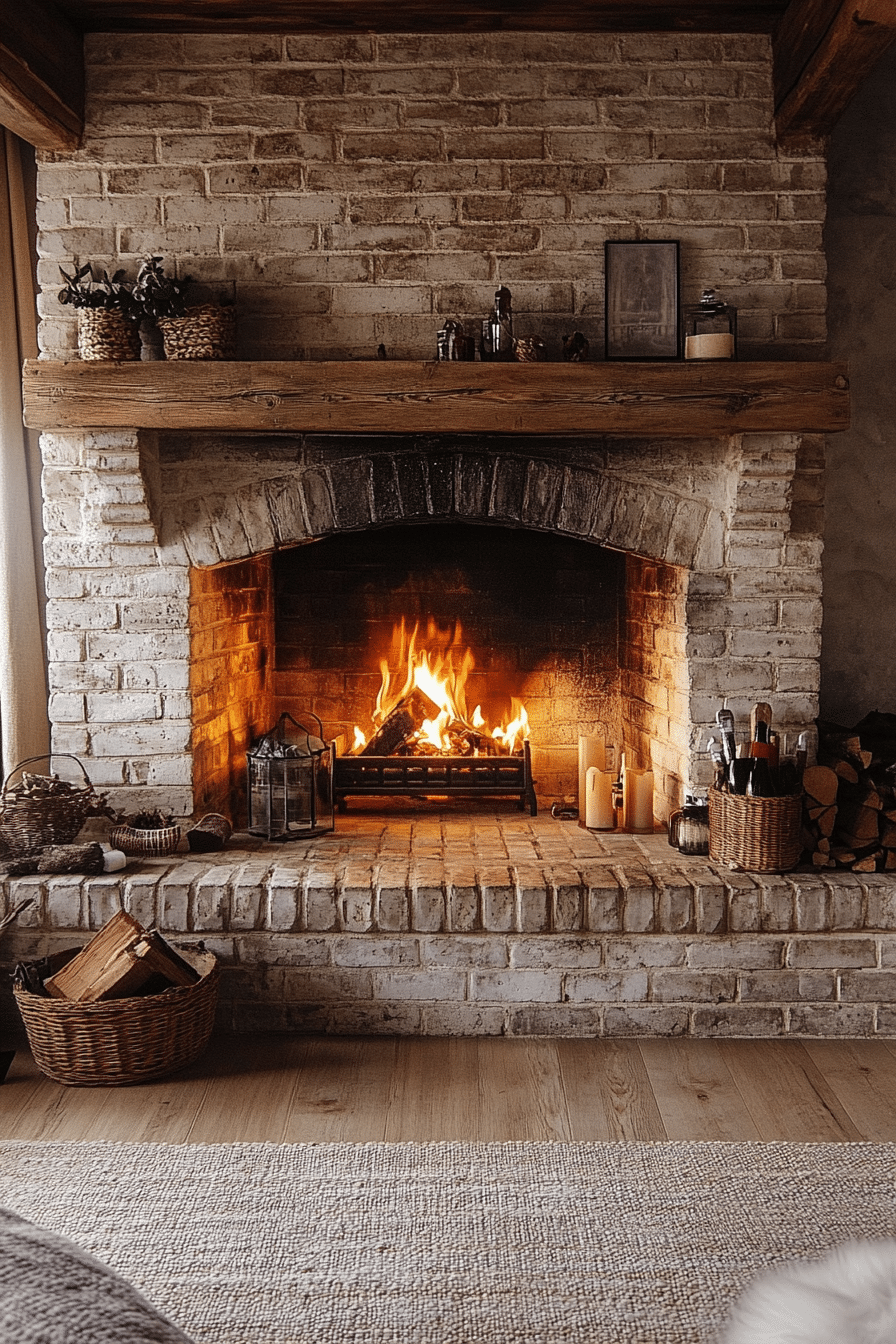 Farmhouse Fireplace