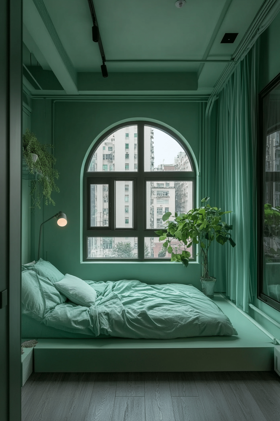 Colorful Minimalist Bedroom