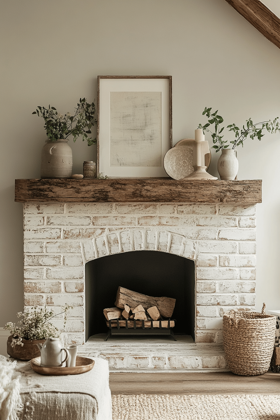 Farmhouse Fireplace