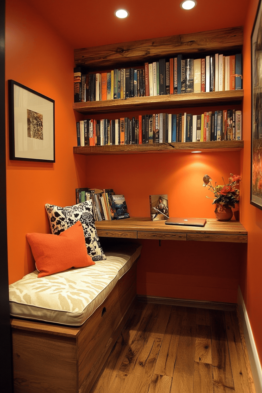 Cozy home library