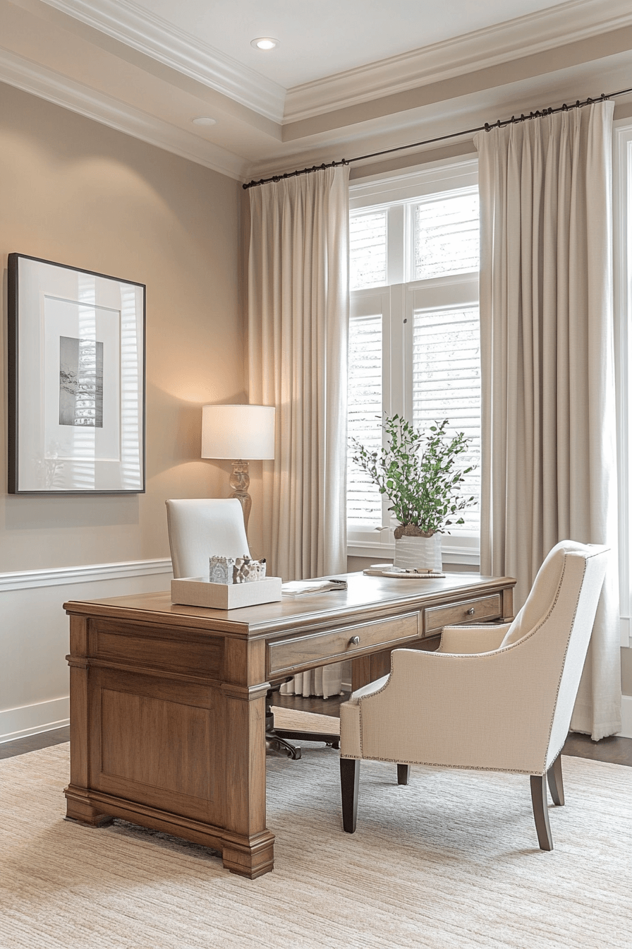 Elegant home office