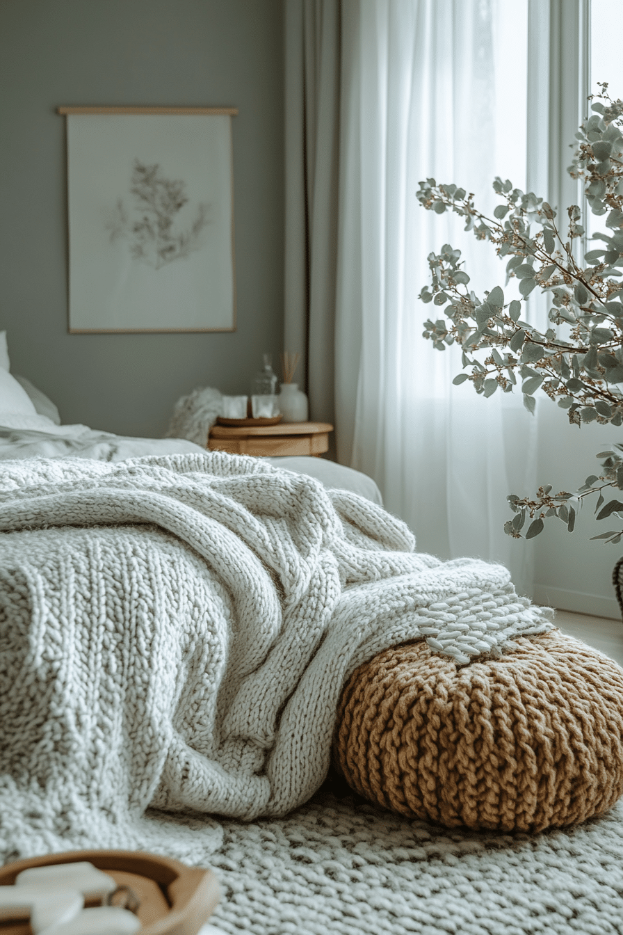 Monochrome Boho Bedroom