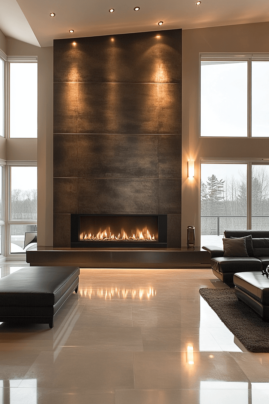 modern fireplace ideas