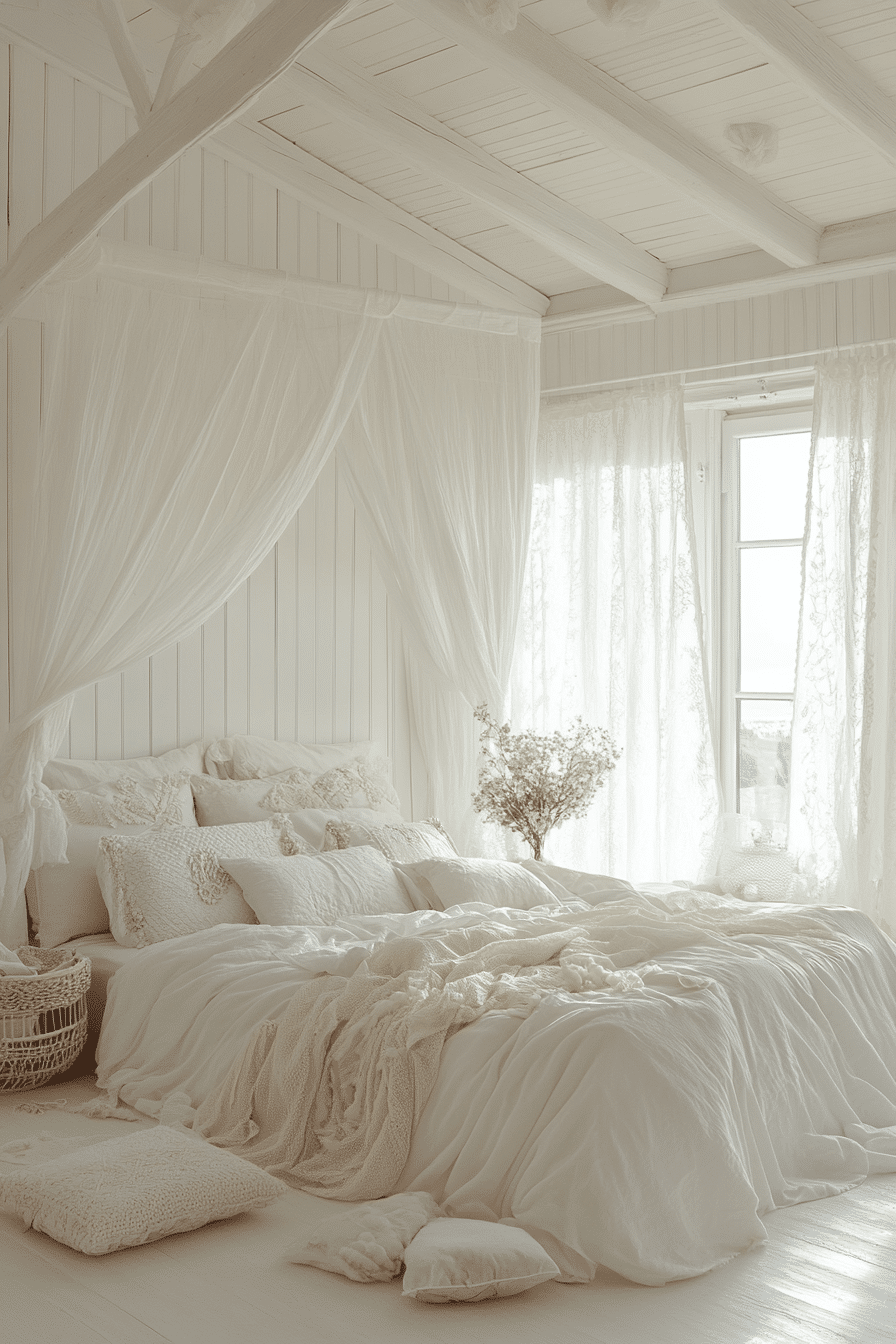 Monochrome Boho Bedroom