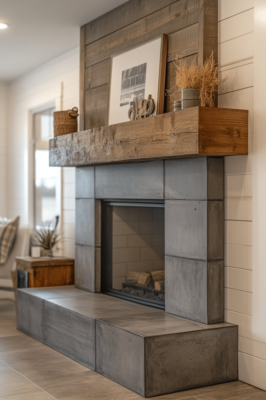 Farmhouse Fireplace