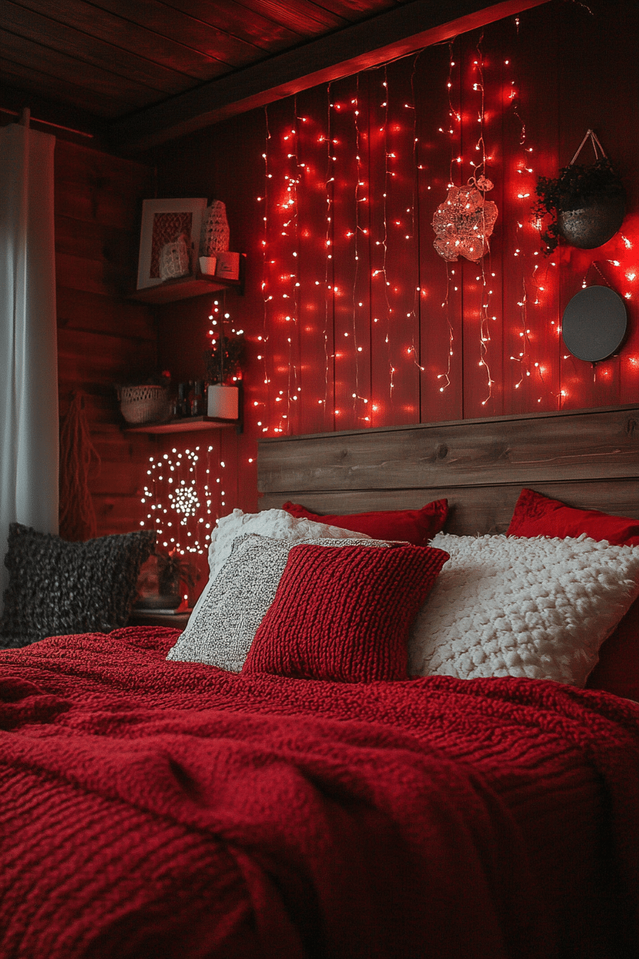 Boho Fairy Lights Bedroom Ideas