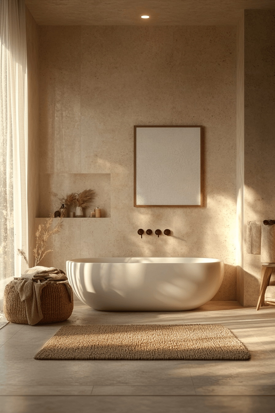 small bathroom with tub