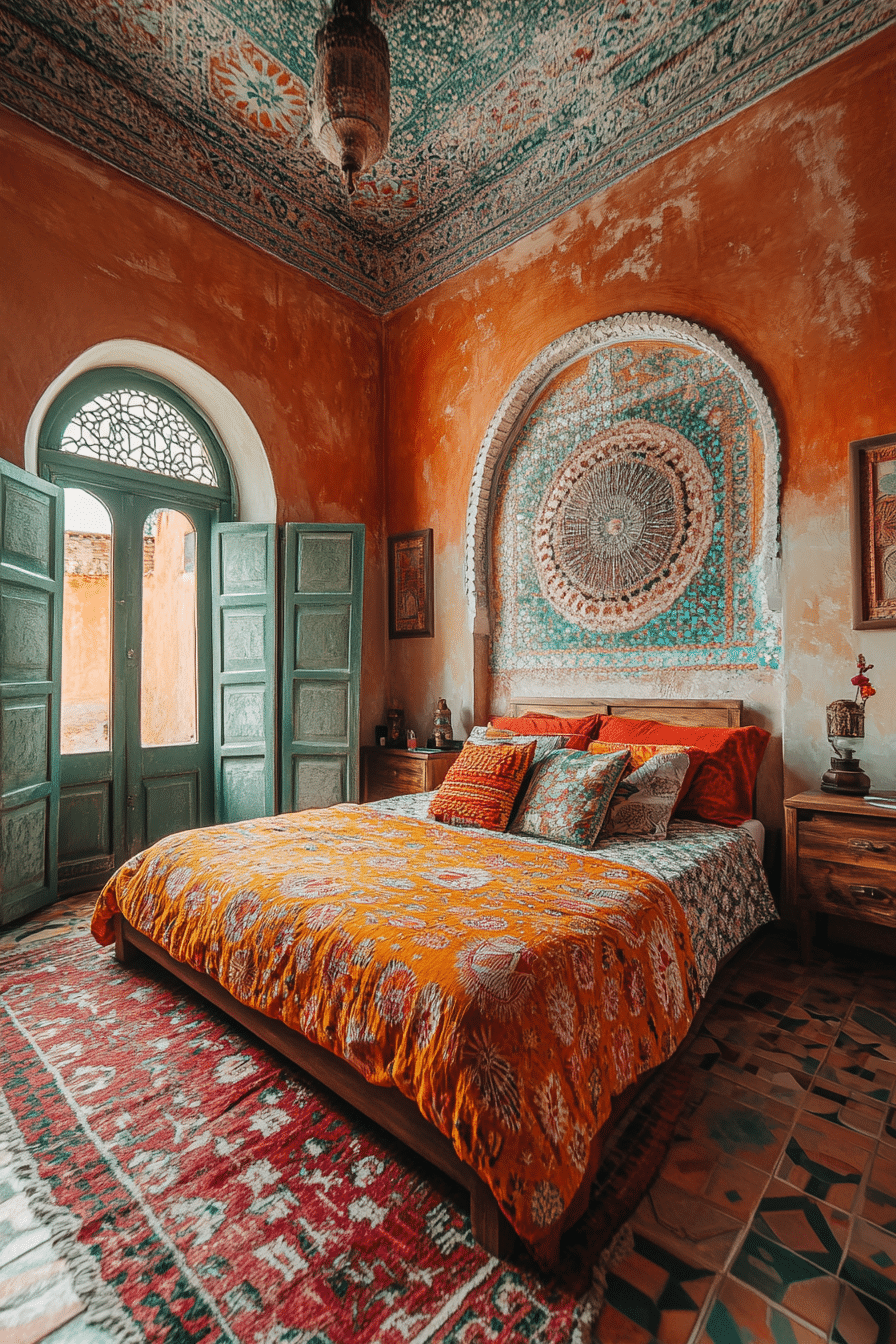 Boho Bedroom Color Palette Ideas