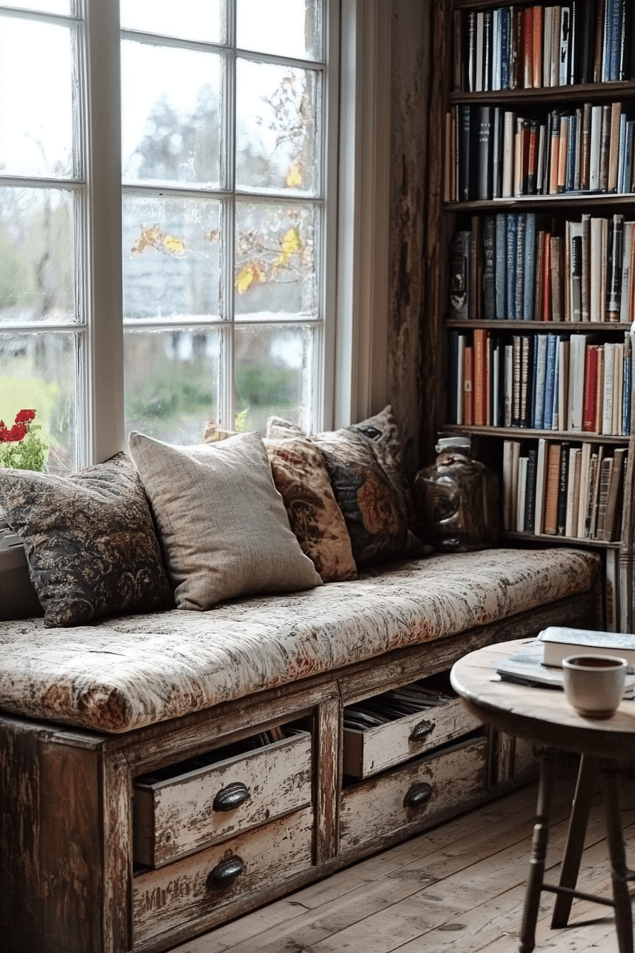 Cozy home library