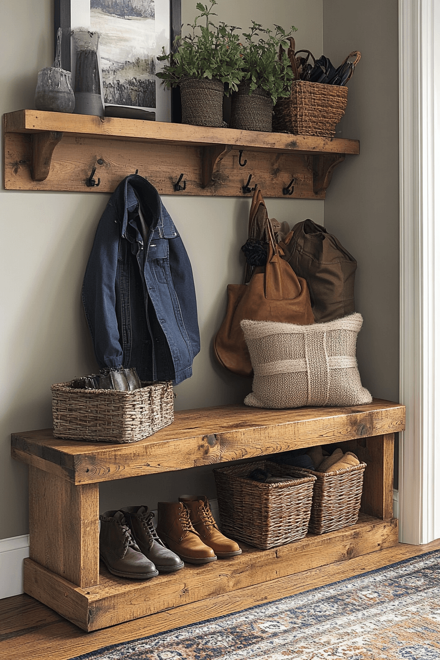 small spaces entryway