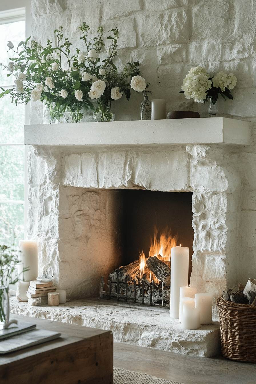 Farmhouse Fireplace