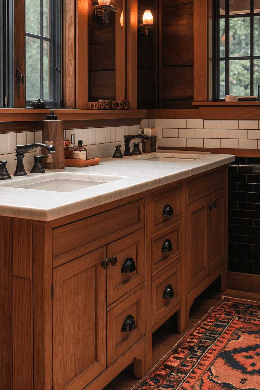 double sink bathroom vanity