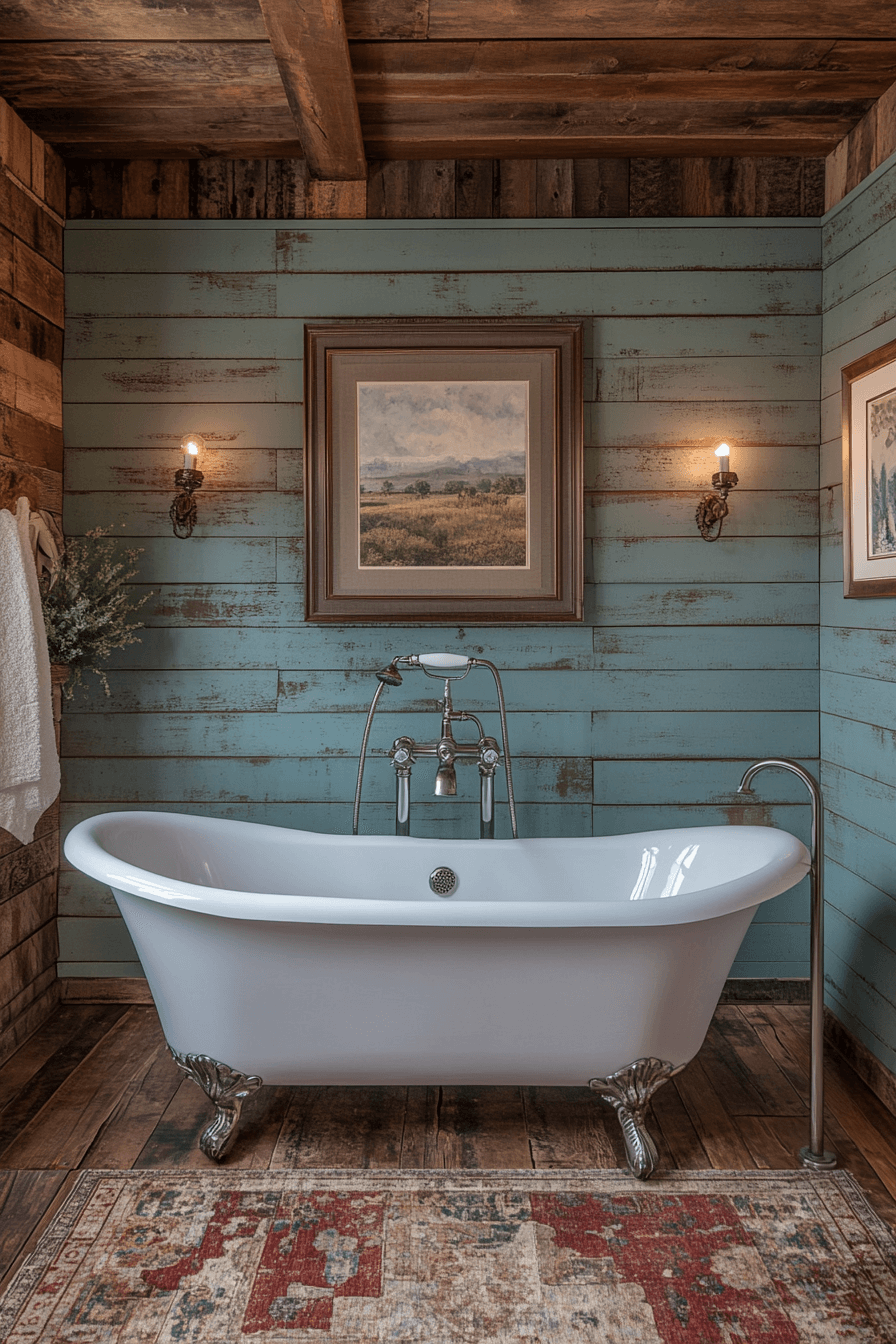 Rustic Wet Room Ideas