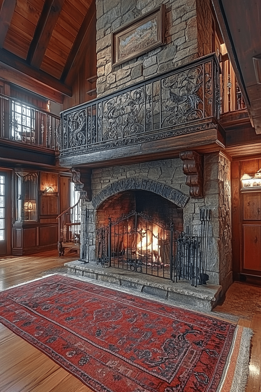 Farmhouse Fireplace