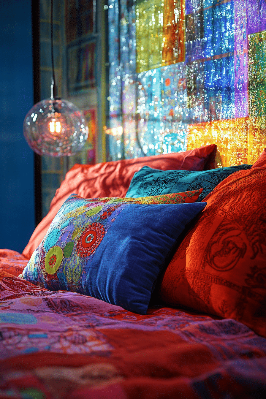 Colorful Eclectic Bedroom