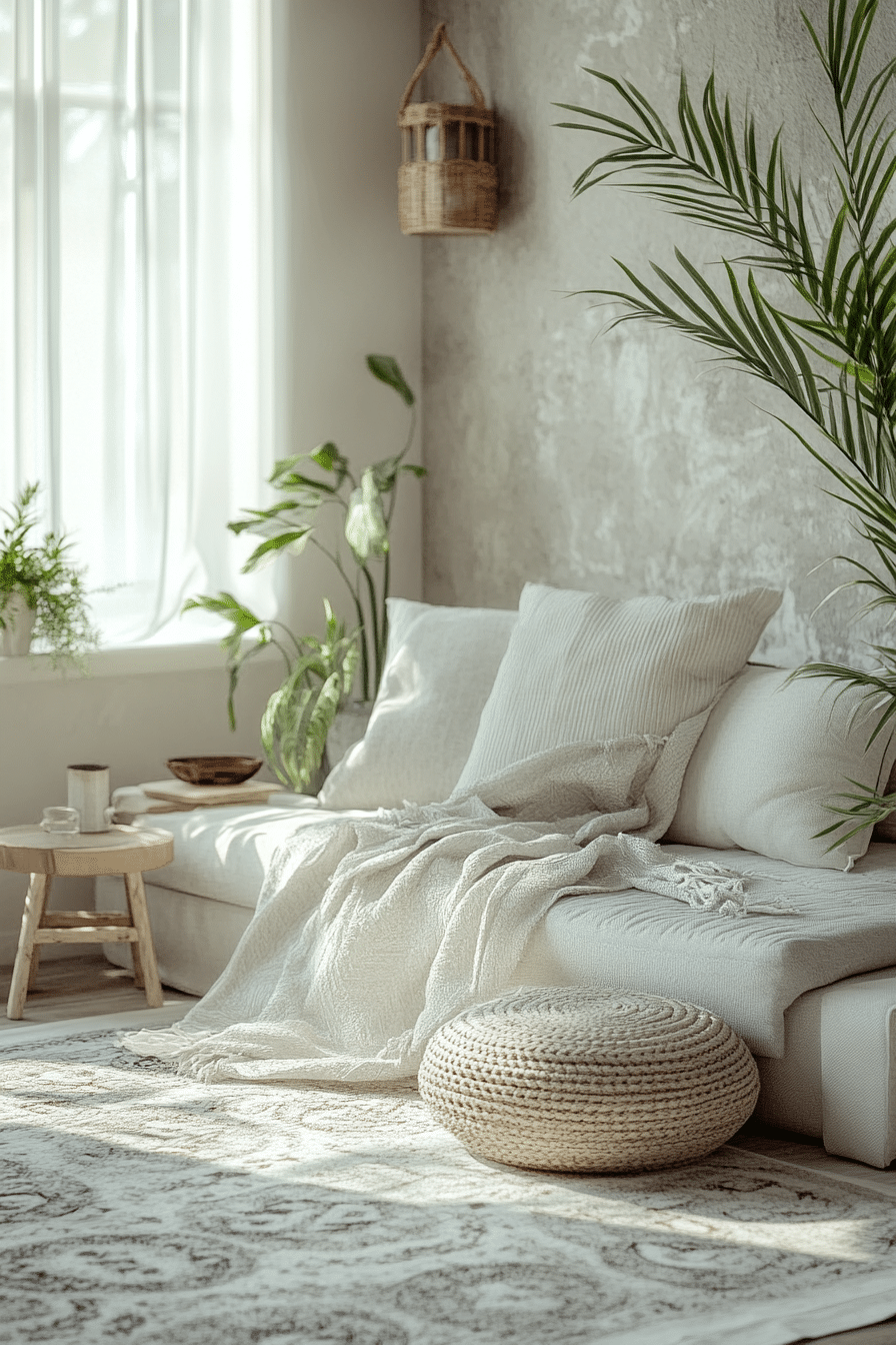 Monochrome Boho Bedroom