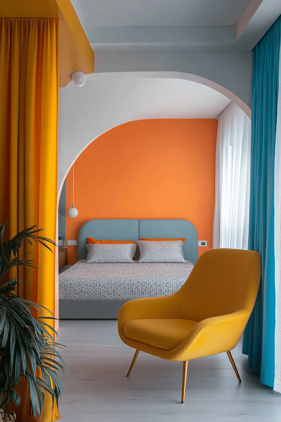 Colorful Eclectic Bedroom