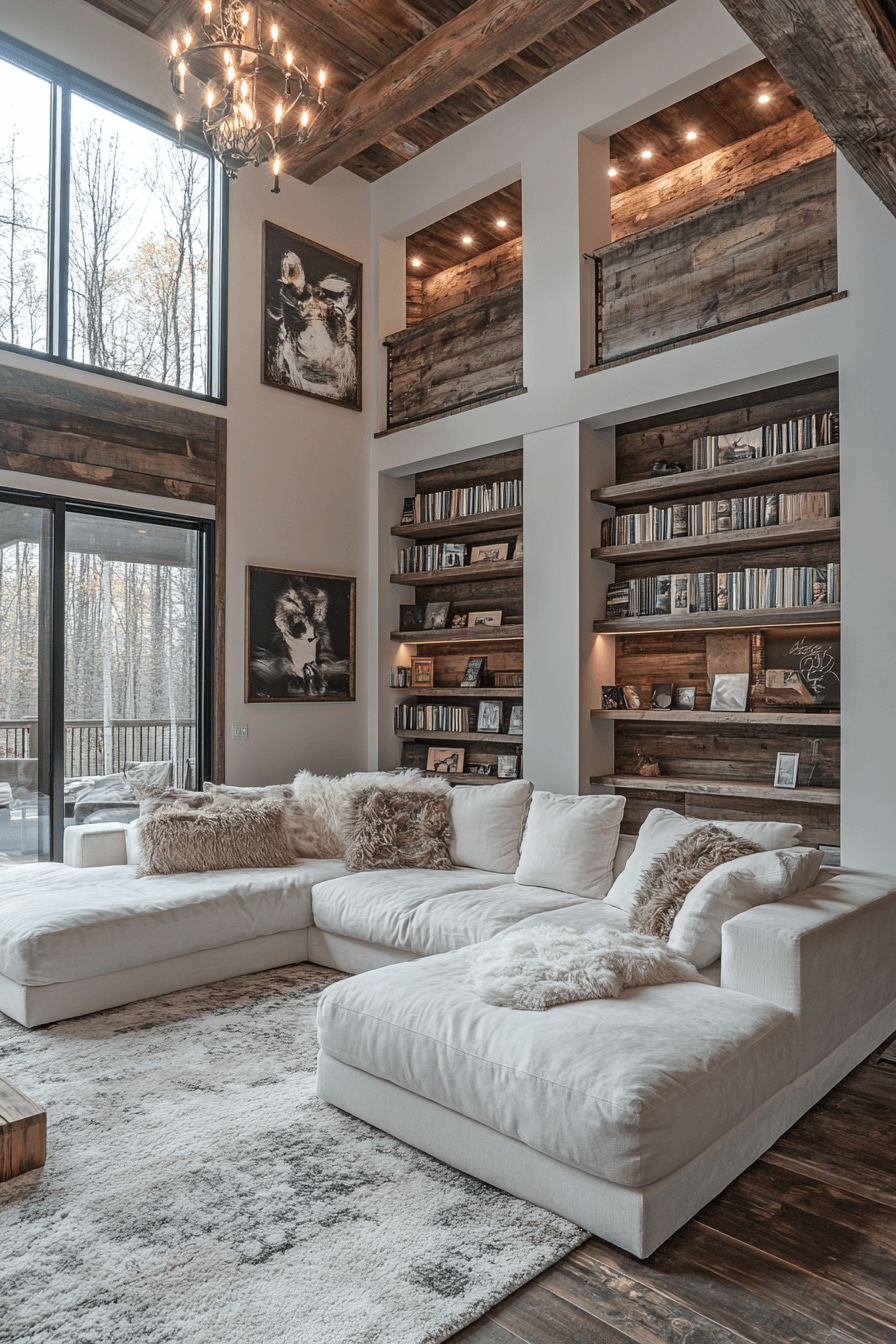 Cozy home library