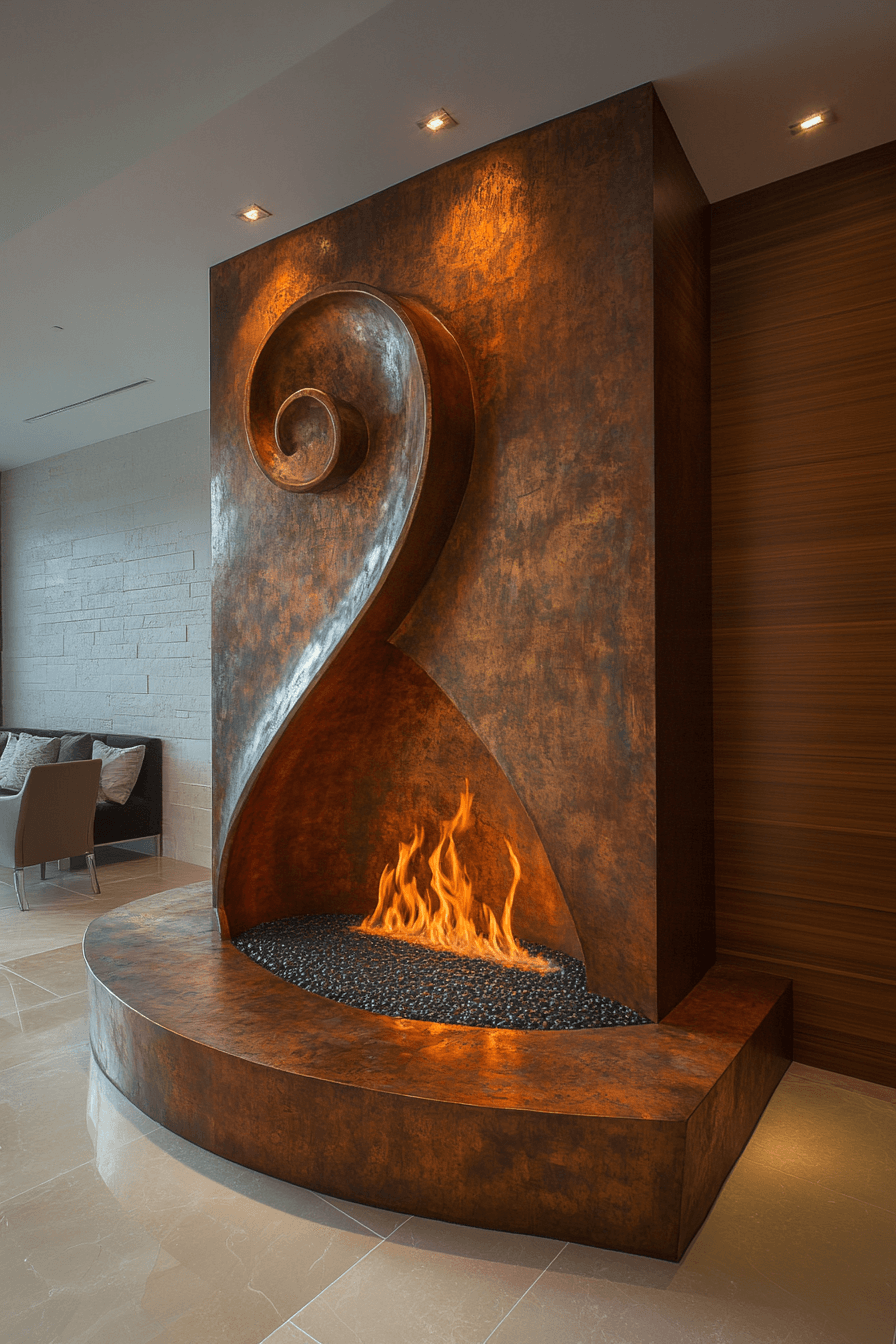 modern fireplace ideas