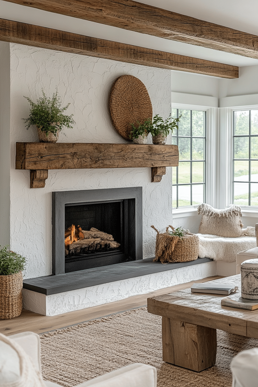 Farmhouse Fireplace