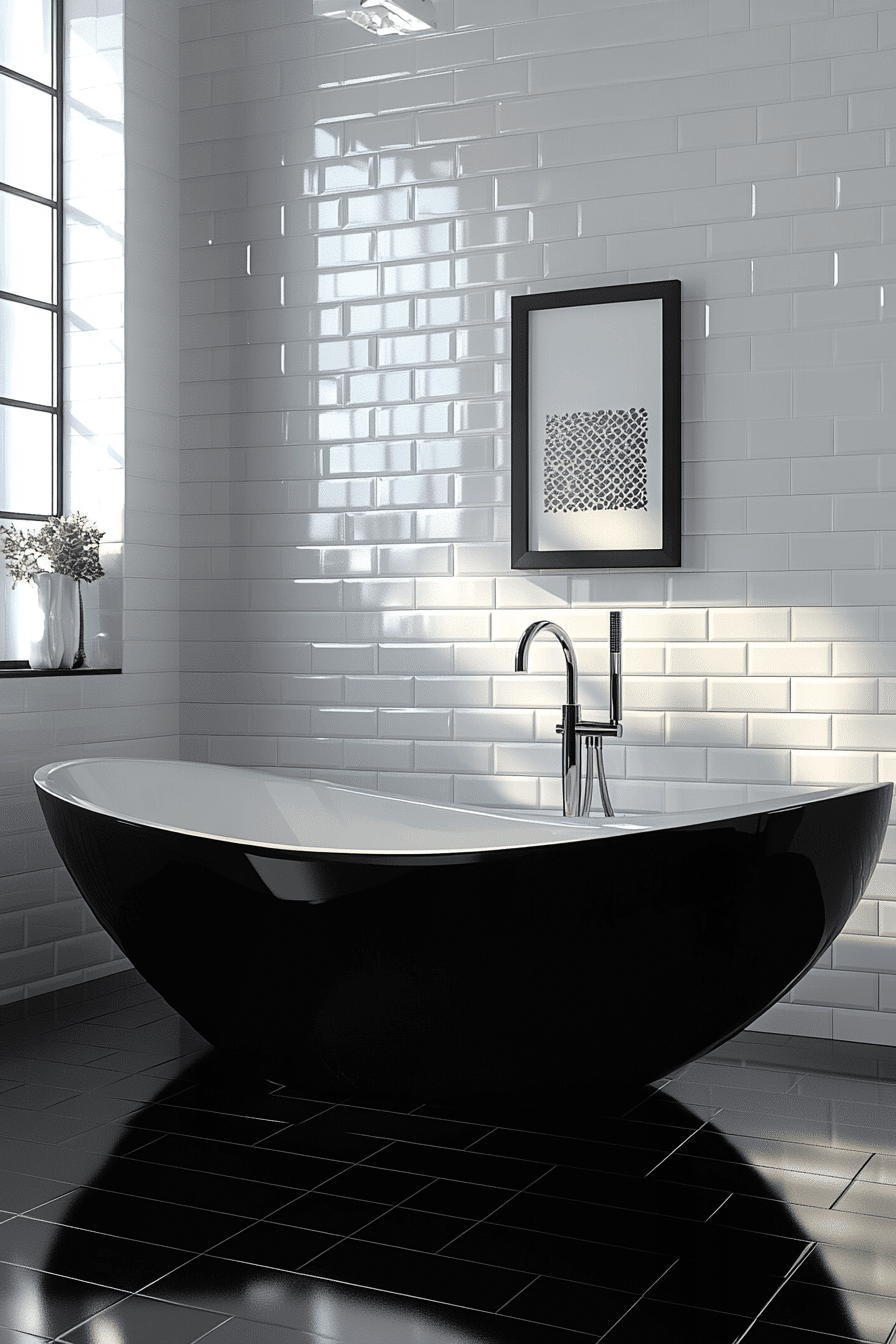 small bathroom with tub