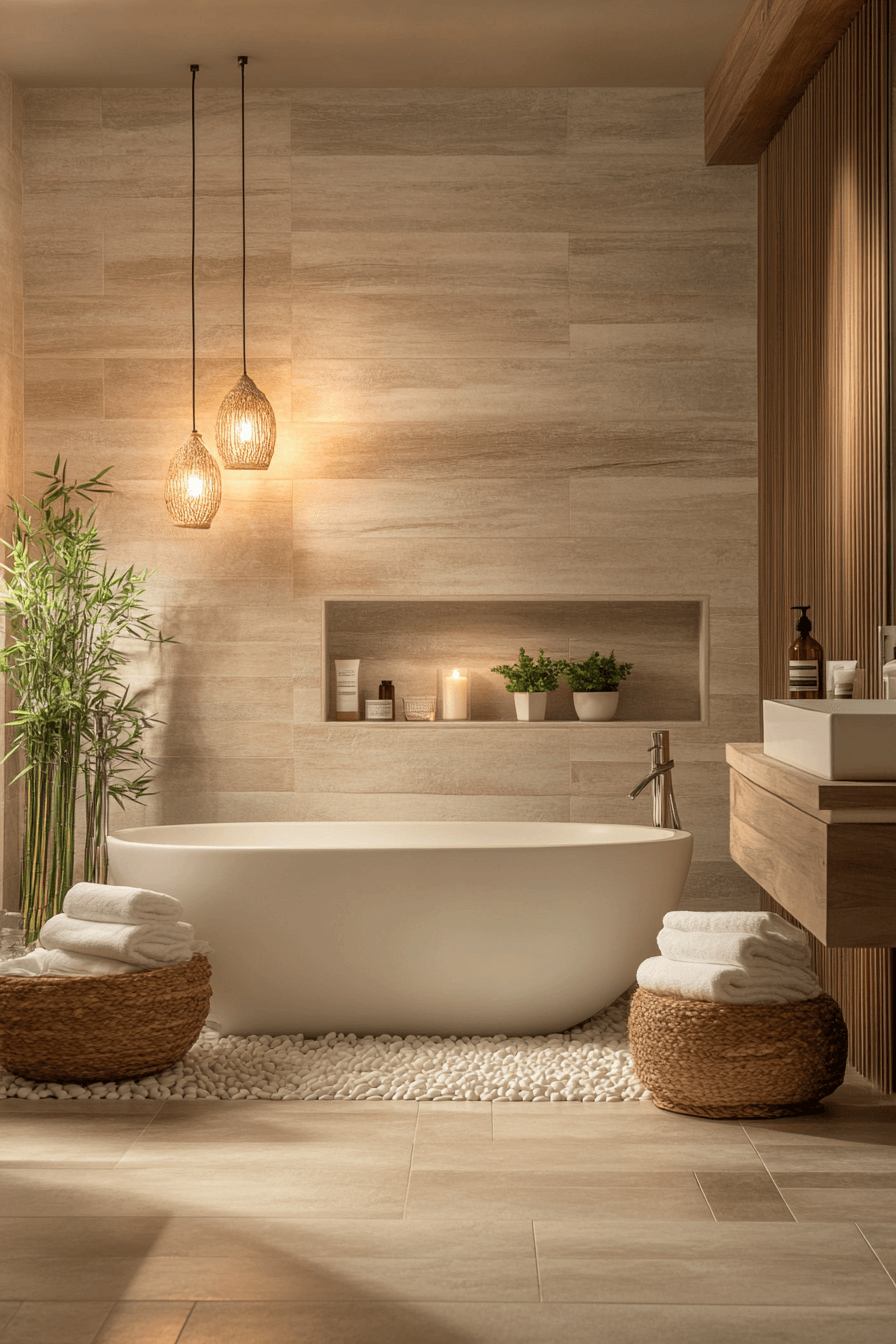 Modern Master Bath Decor Ideas