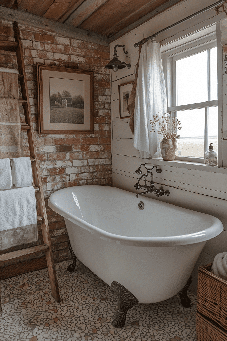 Rustic Wet Room Ideas