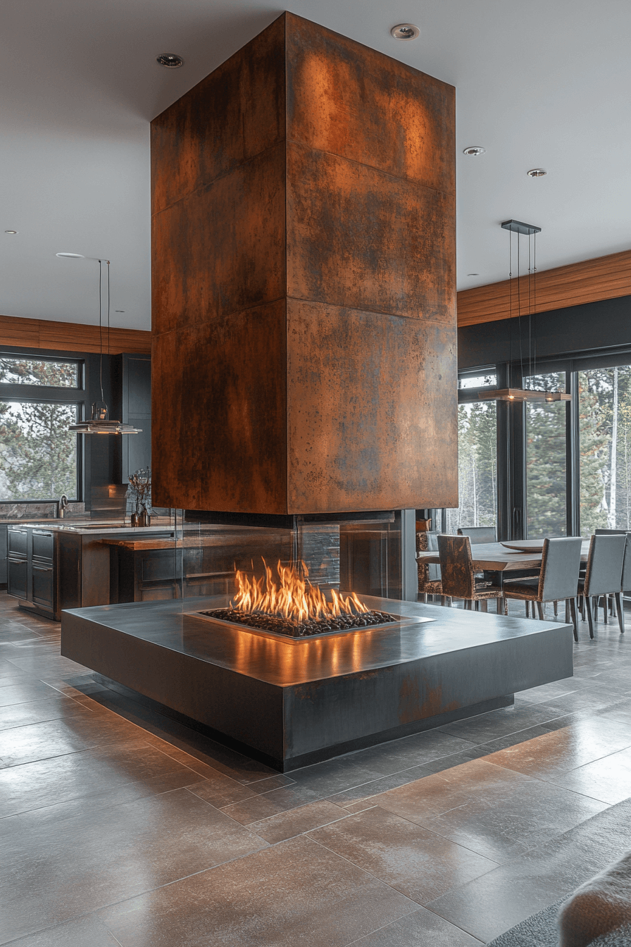 modern fireplace ideas