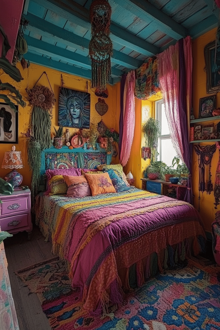 Eclectic Boho Bedroom