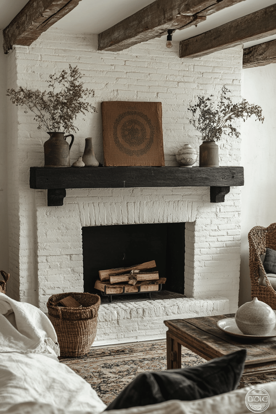 Farmhouse Fireplace