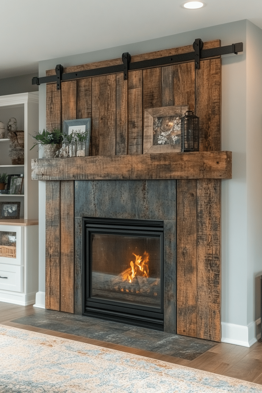 Farmhouse Fireplace