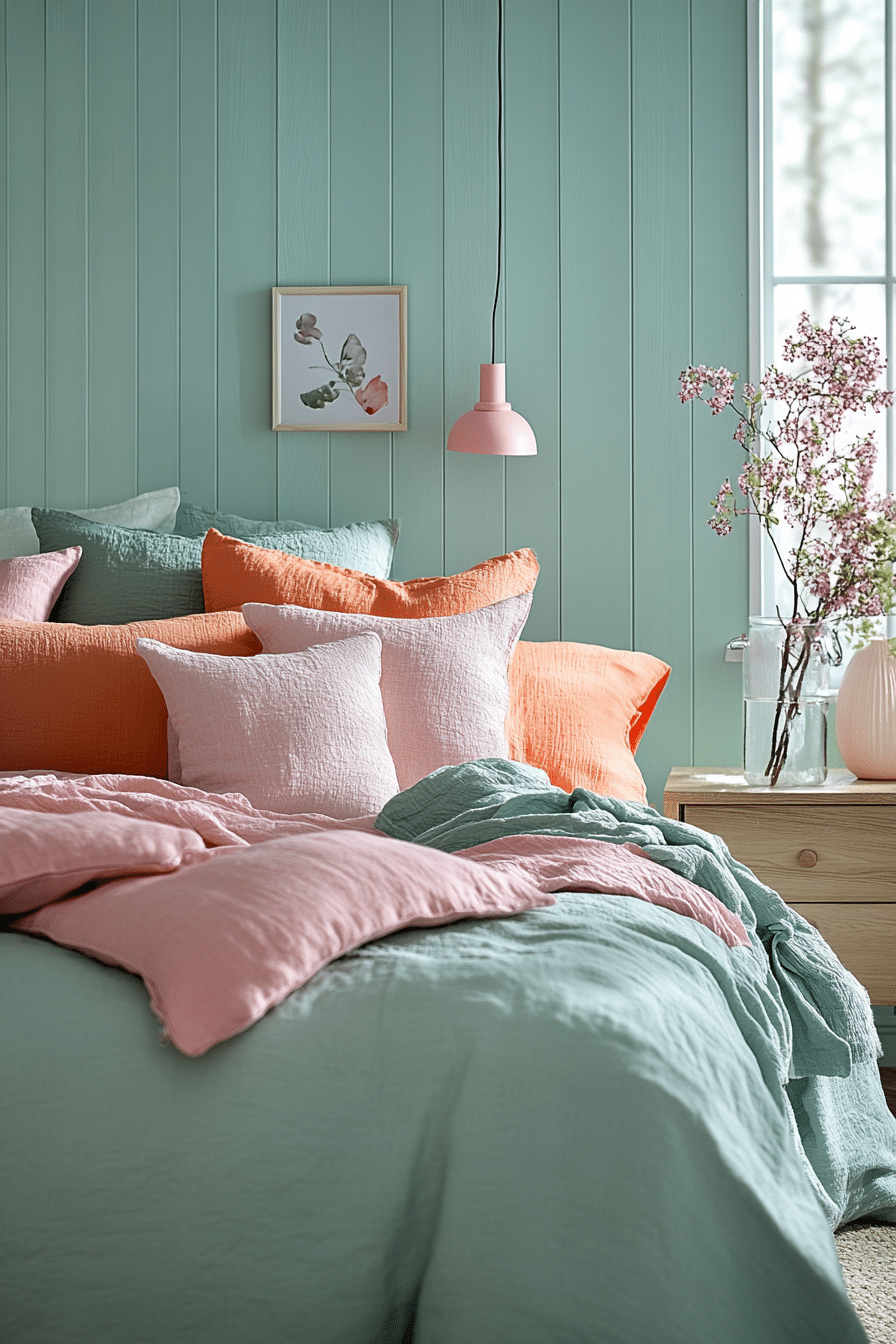 Colorful Eclectic Bedroom