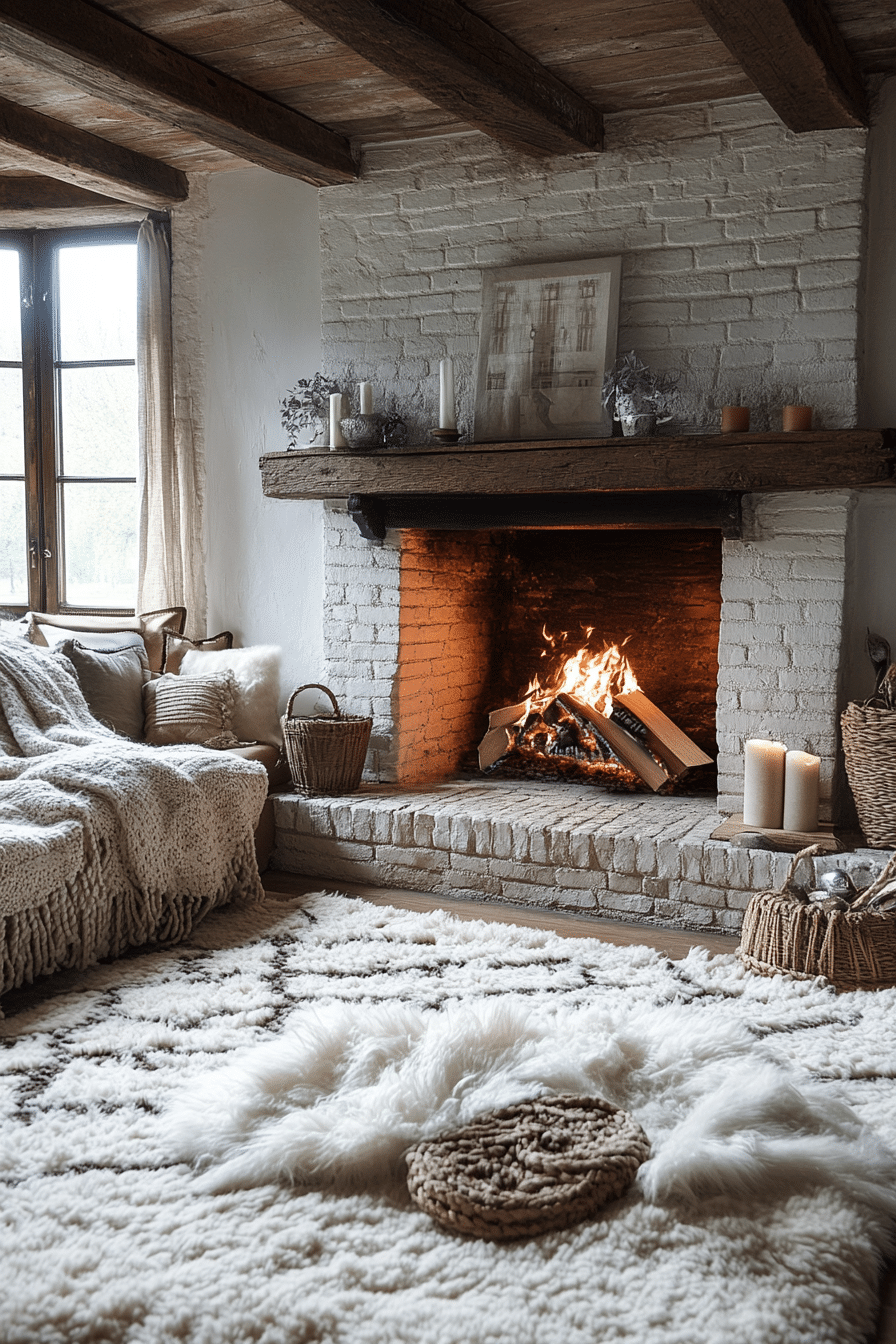 Farmhouse Fireplace