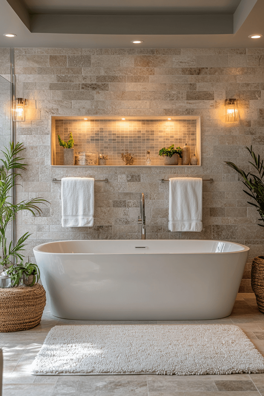 Modern Master Bath Decor Ideas