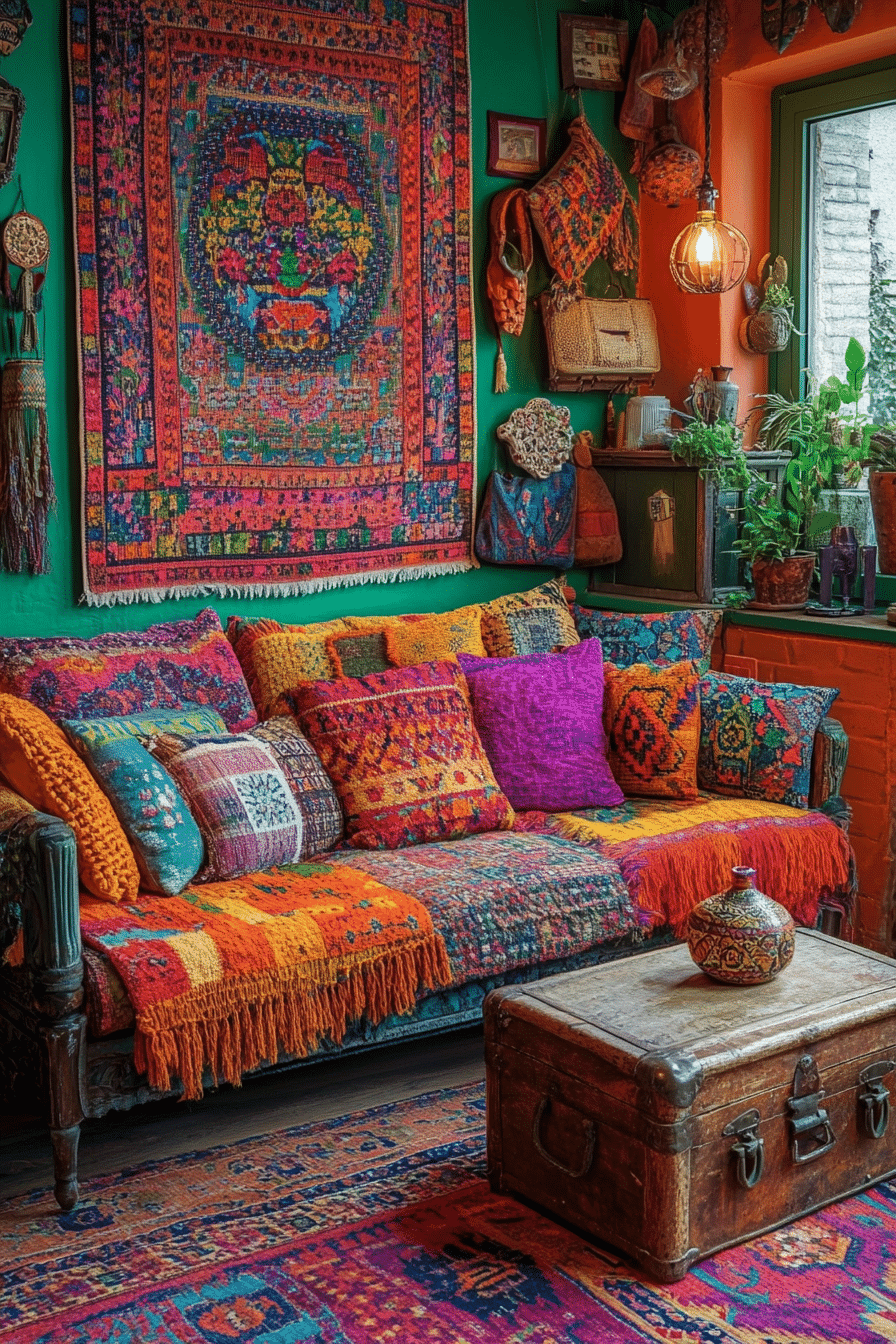 Boho Maximalist Decor