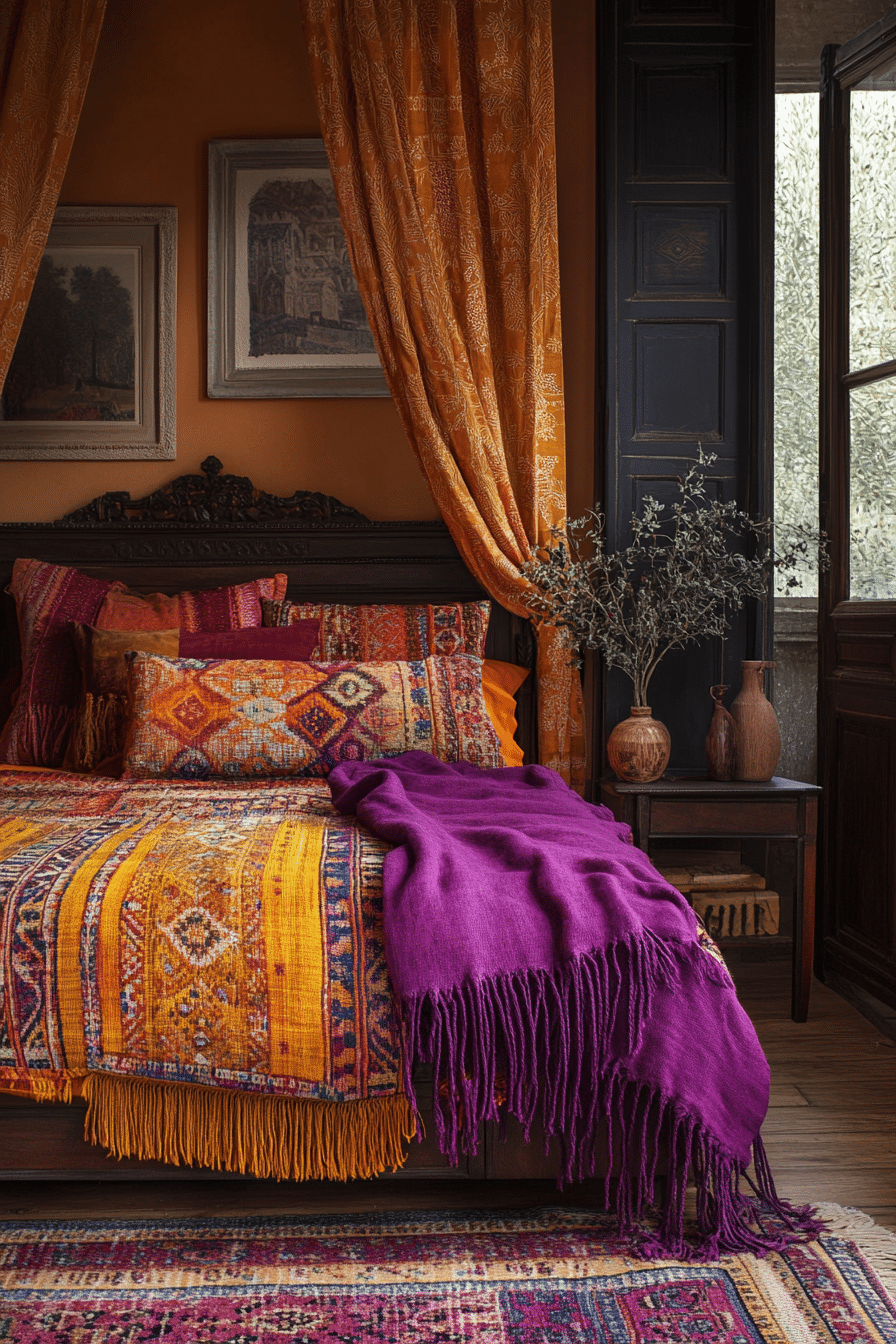 Colorful Eclectic Bedroom