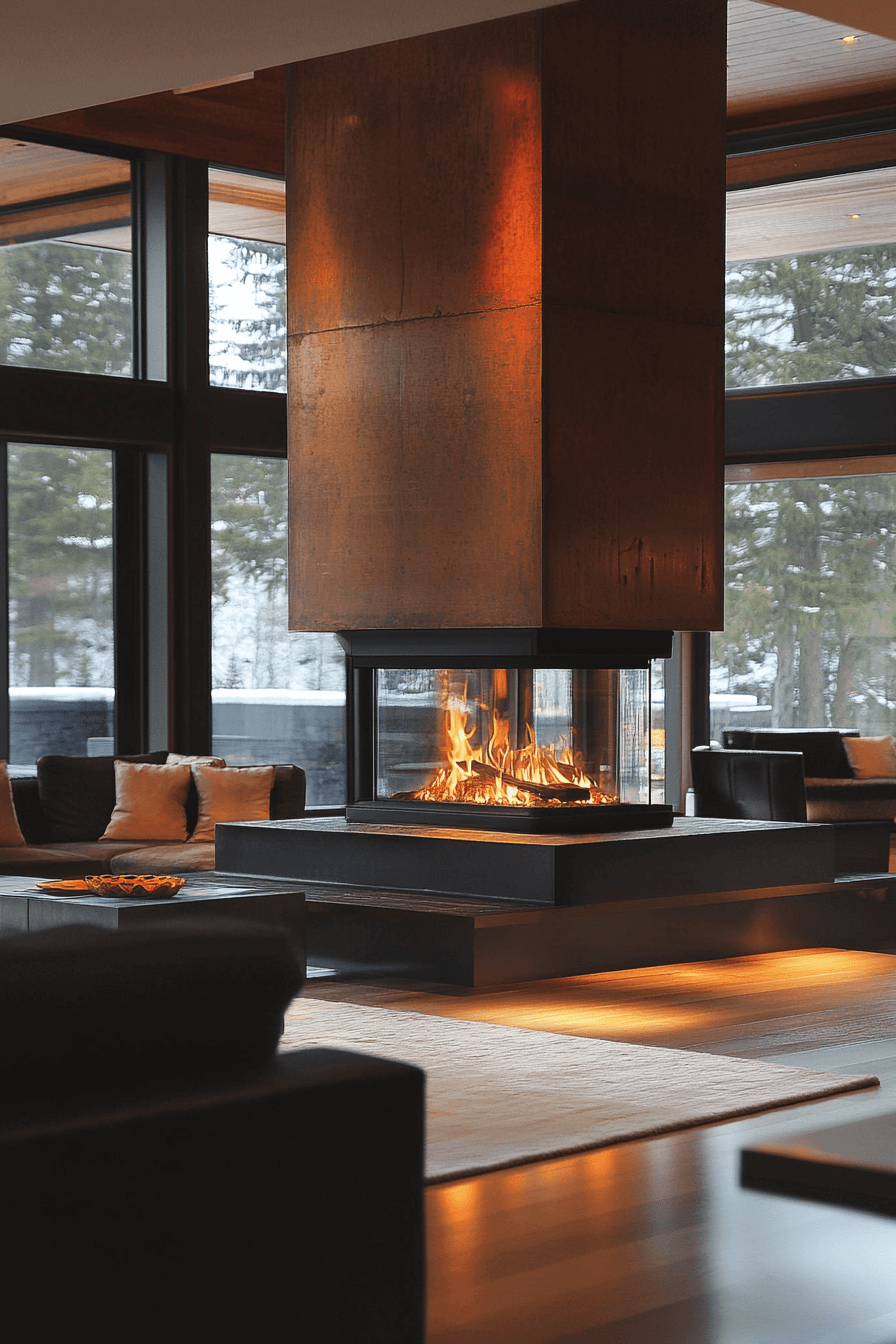 modern fireplace ideas