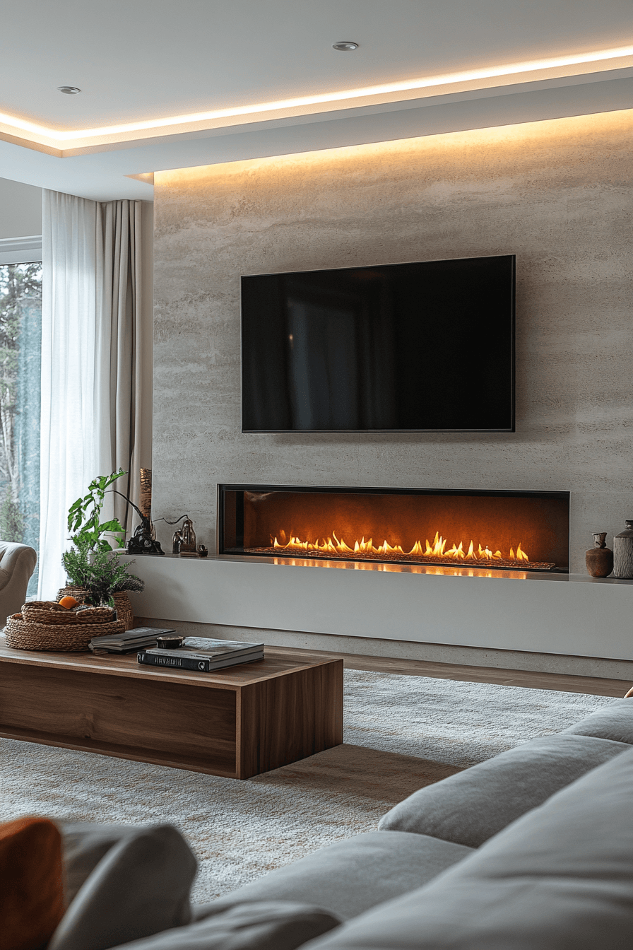 modern fireplace ideas