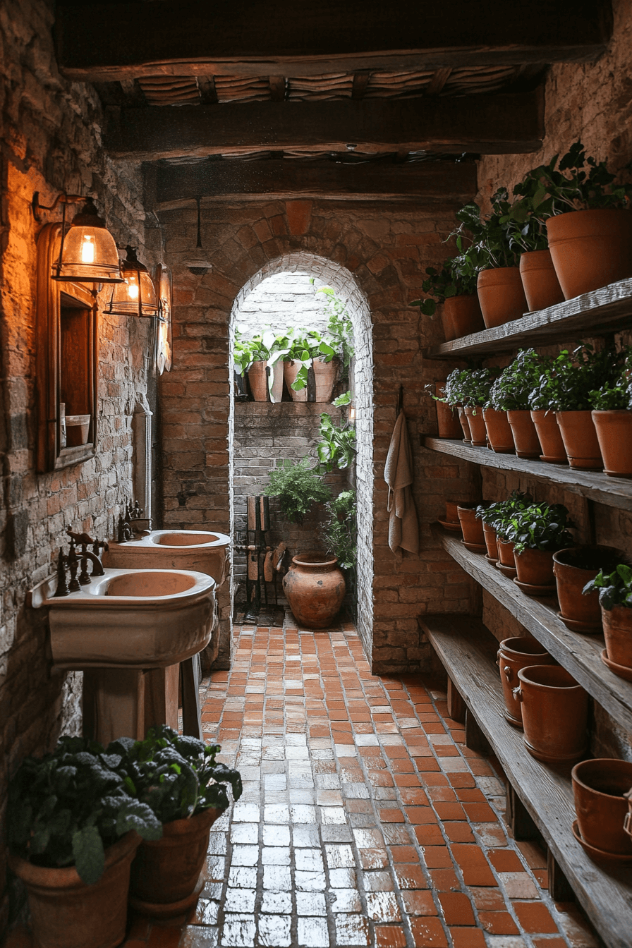 Rustic Wet Room Ideas