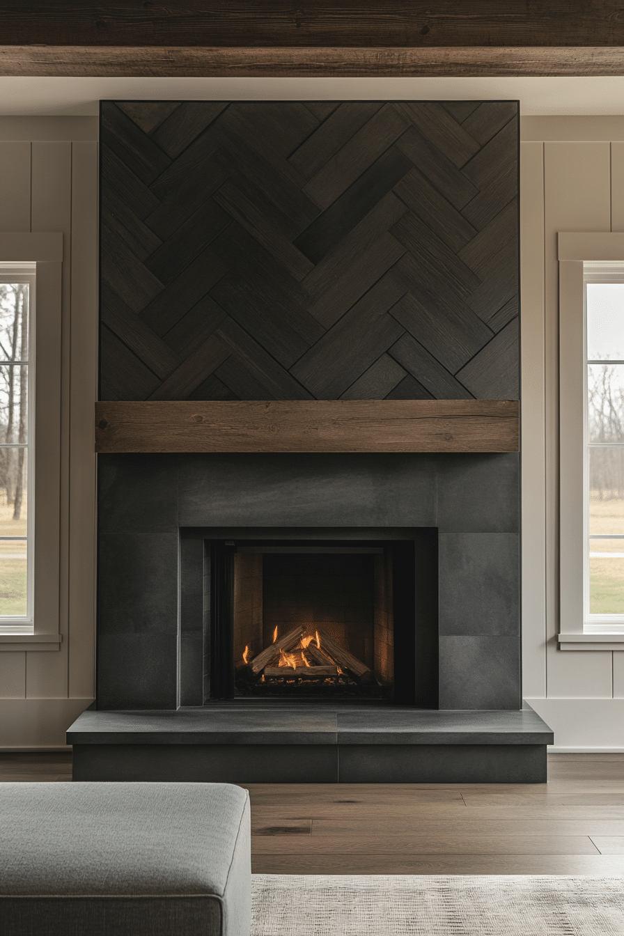 Farmhouse Fireplace